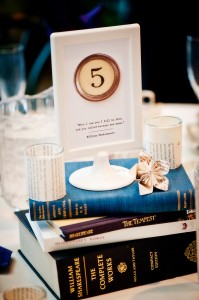 table top reception