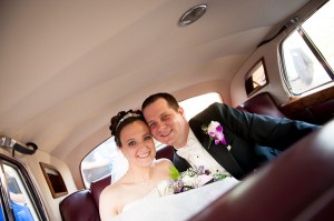 Jessica Hendrix Photography bride and groom in rolls royce