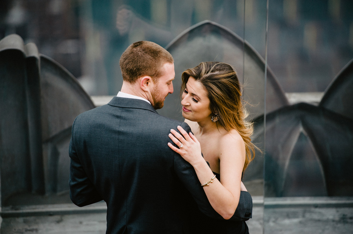 Top of the rock engagement