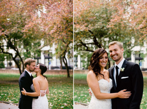 vintage gold fall wedding