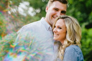 Old City Philadelphia Garden Engagement