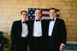 Bay Head Yacht Club New Jersey Wedding Groomsmen American Flag ©Jessica Hendrix Photography 2016