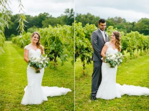 Intimate Rainy Summer Wedding at Valenzano Winery New Jersey