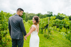 Intimate Rainy Summer Wedding at Valenzano Winery New Jersey