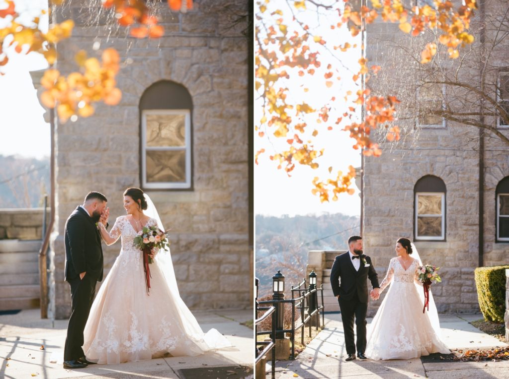 Winter Wedding Lake House Inn Jessica Hendrix Photography