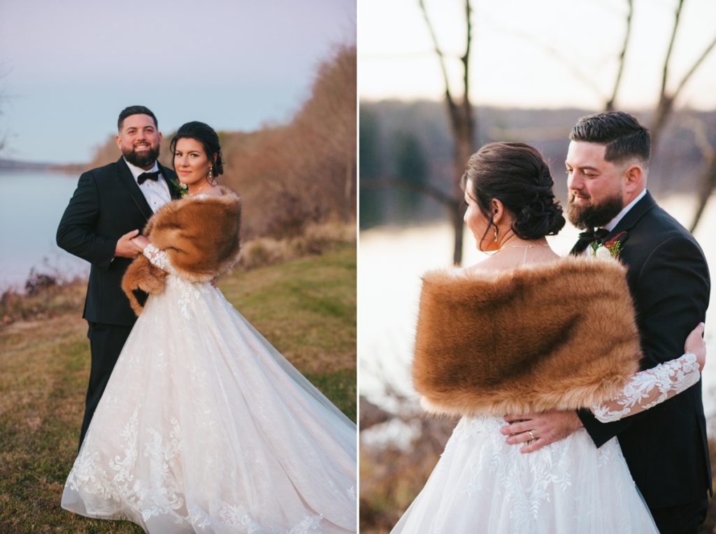 Winter Wedding Lake House Inn Jessica Hendrix Photography